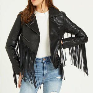 Dear John Talin Fringe Jacket NWT